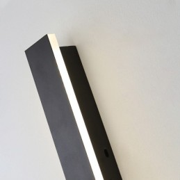 Outdoor Lange Moderne Zeitgenössische Wand Lampe Wandleuchte Wand Licht IP 44 für Veranda Terrasse Garten