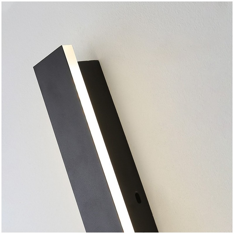 Outdoor Lange Moderne Zeitgenössische Wand Lampe Wandleuchte Wand Licht IP 44 für Veranda Terrasse Garten