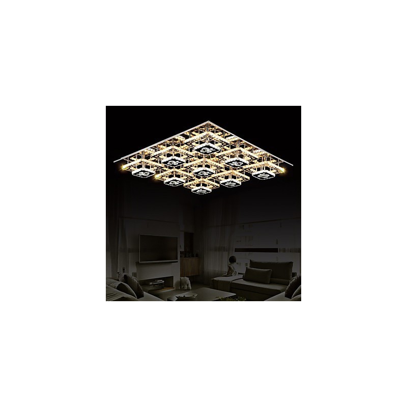 Flush Mounted Crystal Modern Contemporary Living Bett Kinder