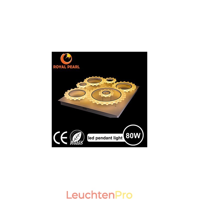 Kaltweiße Epistar Chips 80W Pendelleuchte