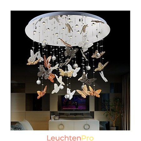 Kristalllampe Runder Schmetterling Kristalllampe Kristalllampe Runder Schmetterling Kristalllampe