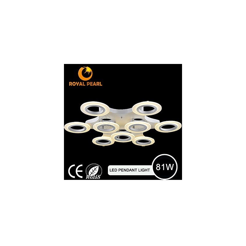 Warmweiße, heiß verkaufte Kreis-Pendelleuchte für Einkaufszentrum