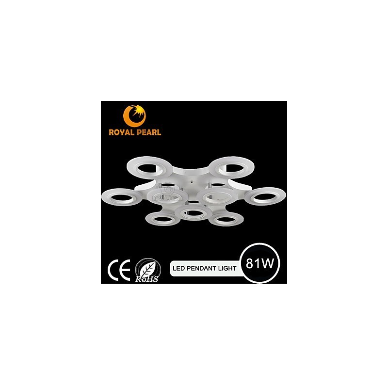 Warmweiße, heiß verkaufte Kreis-Pendelleuchte für Einkaufszentrum