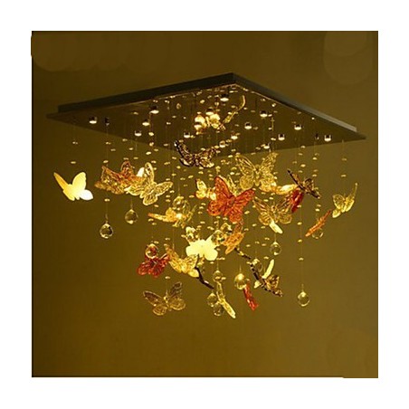 Kristalllampe Runder Schmetterling Kristalllampe Kristalllampe Runder Schmetterling Kristalllampe