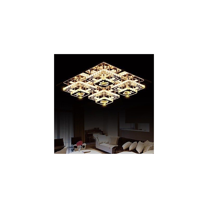 Flush Mounted Crystal Modern Contemporary Living Bett Kinder