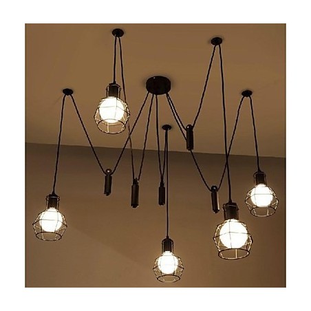 Traditionelle Klassische Vintage Retro Laterne Land Mini Stil Malerei Metall Anhänger Licht Esszimmer Traditionelle Klassische Vintage Retro Laterne Land Mini Stil Malerei Metall Anhänger Licht Esszimmer