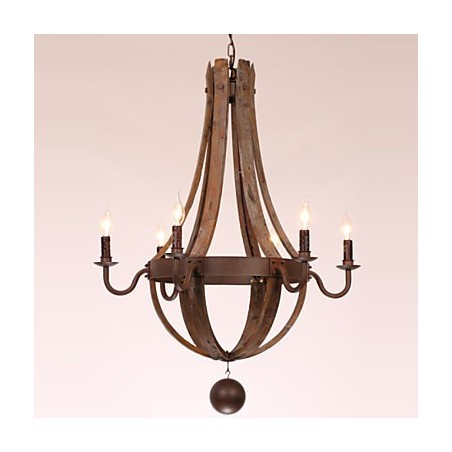 Kronleuchter 6 Lichter Vintage Retro Country Living Dining Garage Metall Kronleuchter 6 Lichter Vintage Retro Country Living Dining Garage Metall