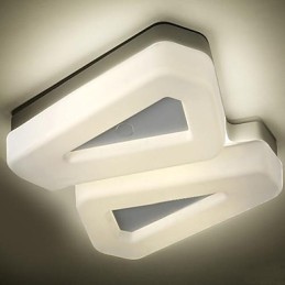 Deckenleuchte Weiß Warmweiß Licht Mode Einfach Modern