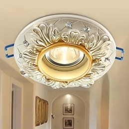 10*3,5 CM Europa Typ Stil Ländlichen Decke Rohr Lampe Absorbieren Dome Licht Lampe