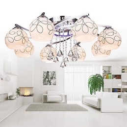 Kronleuchter Modern Crystal Living 8 Lichter