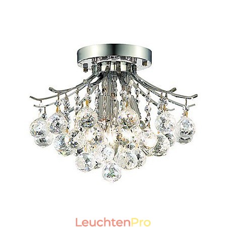 Moderne Deckenleuchten mit 3 Lichtern und Kristallperlen Moderne Deckenleuchten mit 3 Lichtern und Kristallperlen