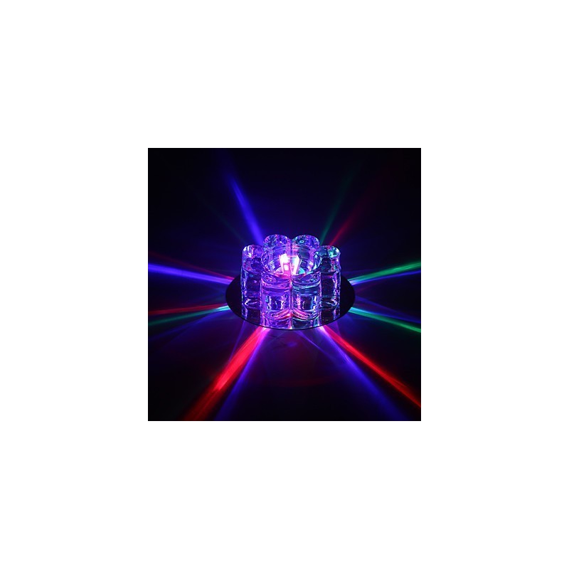 Moderne zeitgenössische Kristall-Unterputzleuchte