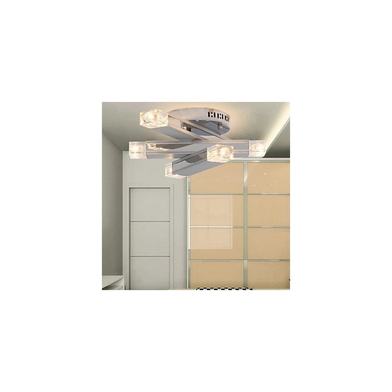 Moderne Deckenleuchte mit 6 Lichtern in schickem Design