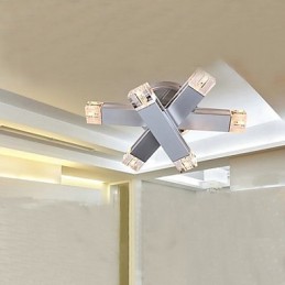 Moderne Deckenleuchte mit 6 Lichtern in schickem Design