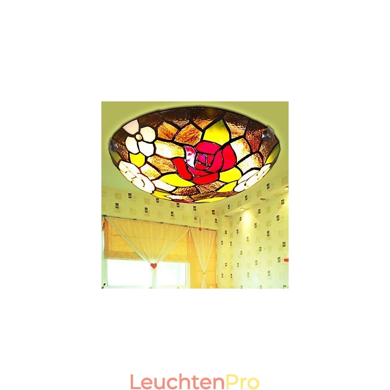 Mediterrane süße Kinder absorbieren Kuppellicht Rose 50 cm im Durchmesser