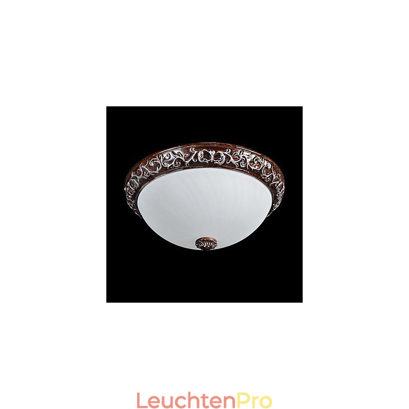 Deckenleuchte Glas Harz Silber Carving Europäischen Klassisch