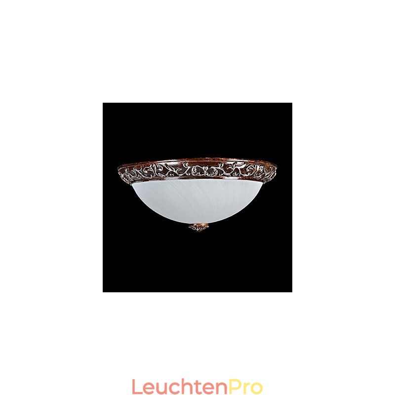 Deckenleuchte Glas Harz Silber Carving Europäischen Klassisch