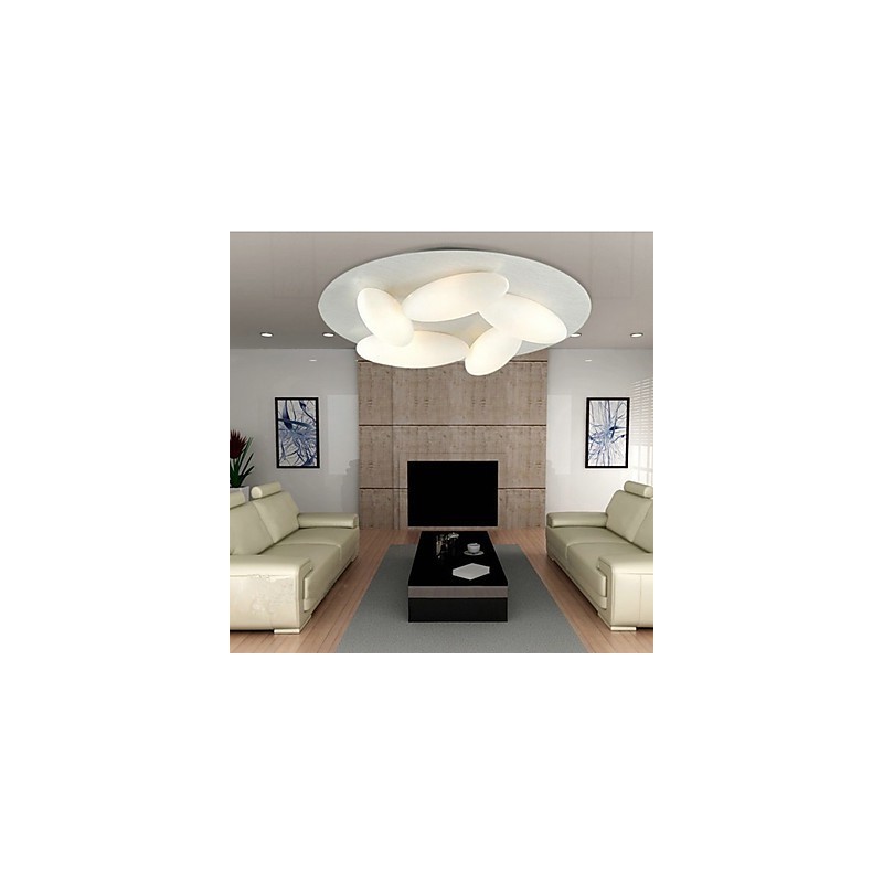 Moderne Deckenleuchte mit 5 Lichtern (G9-Glühbirnensockel)