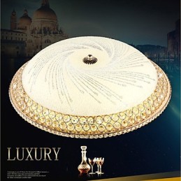 Moderne Luxus Kristall Licht Absorbieren Dome Licht SMD Doppel Farbe Durchmesser 50CM