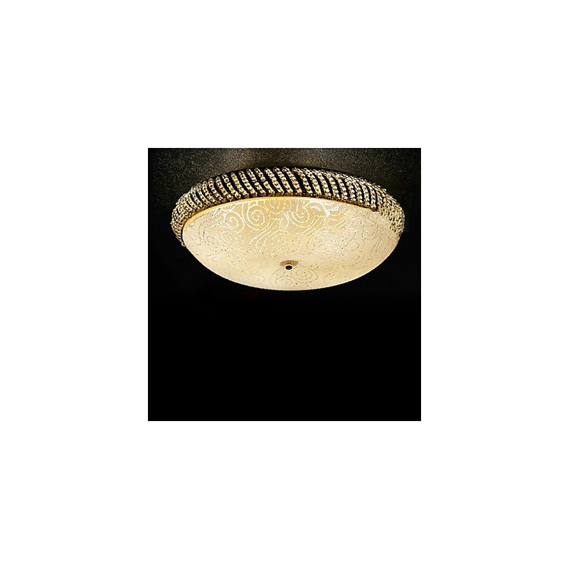 Luxuriöse Deckenleuchte mit 4 Lichtern in Gold