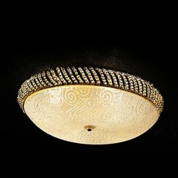Luxuriöse Deckenleuchte mit 4 Lichtern in Gold