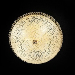 Luxuriöse Deckenleuchte mit 4 Lichtern in Gold