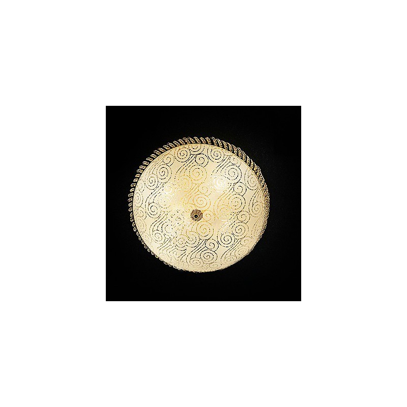 Luxuriöse Deckenleuchte mit 4 Lichtern in Gold
