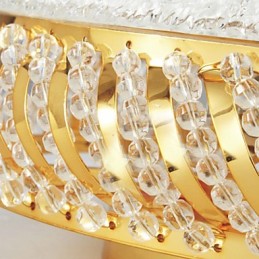 Luxuriöse Deckenleuchte mit 4 Lichtern in Gold