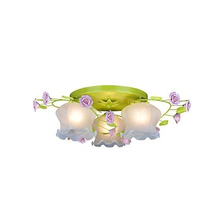 Kreative Lampe Lampe Warm Garden Rose Drei einfache Deckenlampen Kreative Lampe Lampe Warm Garden Rose Drei einfache Deckenlampen