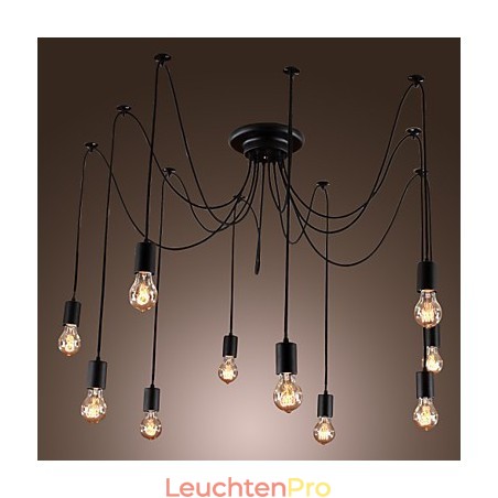 Kronleuchter Vintage Design Glühbirnen inklusive Wohnzimmer 10 Lichter Pendelleuchte Kronleuchter Vintage Design Glühbirnen inklusive Wohnzimmer 10 Lichter Pendelleuchte