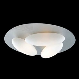 Moderne Deckenleuchte mit 3 Lichtern (G9-Glühbirnensockel)