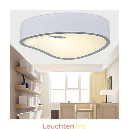 Pendelleuchten 1 Licht Modernes weißes Metall und Acryl Pendelleuchten 1 Licht Modernes weißes Metall und Acryl