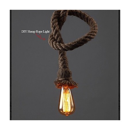 1 Licht DIY Kunst Hanfseil Licht Kreative Hanfseil Droplight 1 Licht DIY Kunst Hanfseil Licht Kreative Hanfseil Droplight