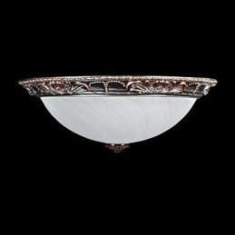 Deckenleuchte Glas Harz Silber Carving Retro Europäischen Klassischen