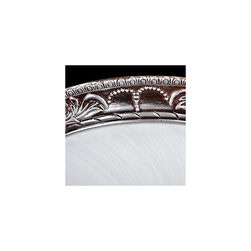 Deckenleuchte Glas Harz Silber Carving Retro Europäischen Klassischen