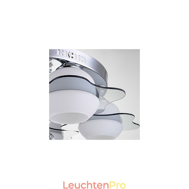 Moderne Deckenleuchte Unterputz 3 Lichter Zeitgenössisches Metall