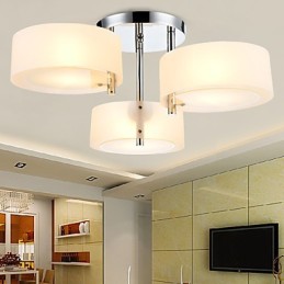 Deckenleuchte Modern Zeitgenössisch 3 Lichter Metall