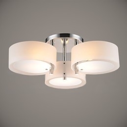 Deckenleuchte Modern Zeitgenössisch 3 Lichter Metall