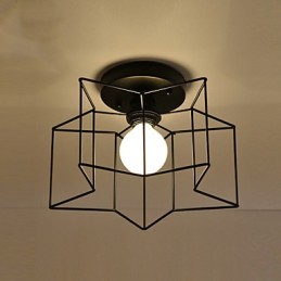 Kurze fünfzackige Sternbeleuchtung personalisierte moderne Deckenleuchte Kind Gehäuse Lampen