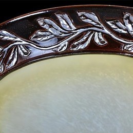 Deckenleuchte Weiß Gelb Glas Harz Silber Carving Europäischen Klassisch