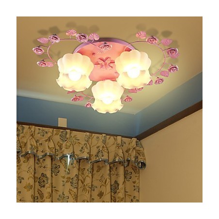 Kreative Lampe Lampe Vertraglich Ländlichen Süße Rosa Rose 3 Absorbieren Kuppel Licht Kreative Lampe Lampe Vertraglich Ländlichen Süße Rosa Rose 3 Absorbieren Kuppel Licht