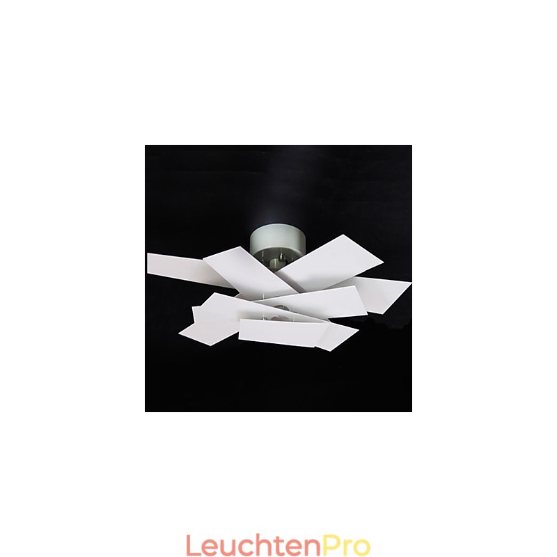 Unterputzleuchte Weiß Warmweiß Licht Mode Einfach Kreativ Propeller