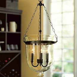 Traditioneller klassischer galvanisierter Kronleuchter im Mini-Stil im Vintage-Stil