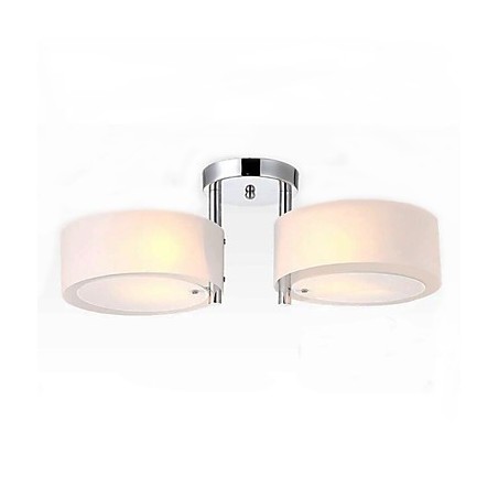 Moderne Deckenleuchte mit 2 Lichtern aus Metall Moderne Deckenleuchte mit 2 Lichtern aus Metall