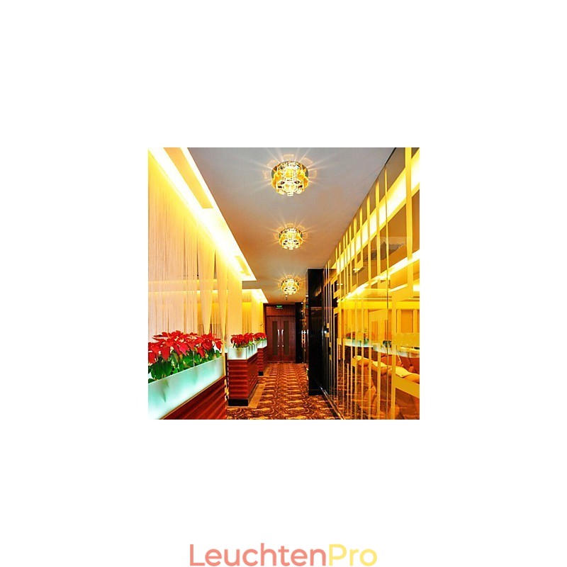 12*4,5 Cm Kristall Lampe Smd CreativeTube Scheinwerfer Absorbieren Dome Licht