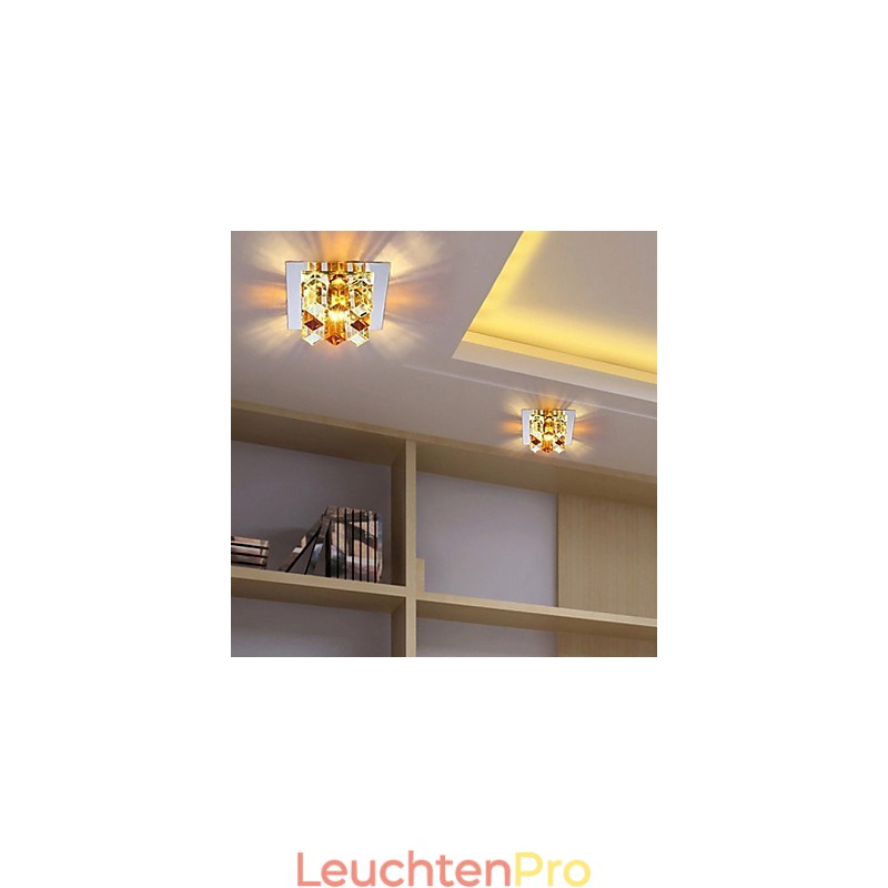 12*4,5 Cm Kristall Lampe Smd CreativeTube Scheinwerfer Absorbieren Dome Licht