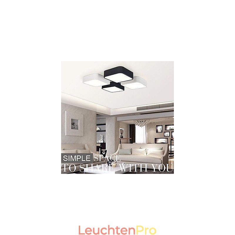 Moderne zeitgenössische Malerei Metall Deckenleuchte