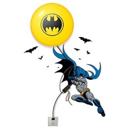 Kreative Mode Batman Wallpaper Diy Wand Stick kleine Nacht Lampe Wand Lampe Lichter