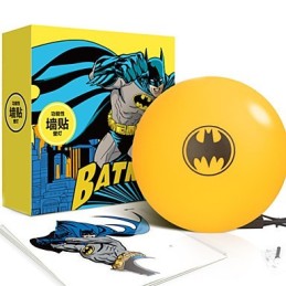 Kreative Mode Batman Wallpaper Diy Wand Stick kleine Nacht Lampe Wand Lampe Lichter