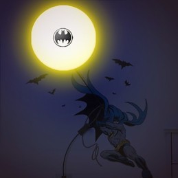 Kreative Mode Batman Wallpaper Diy Wand Stick kleine Nacht Lampe Wand Lampe Lichter